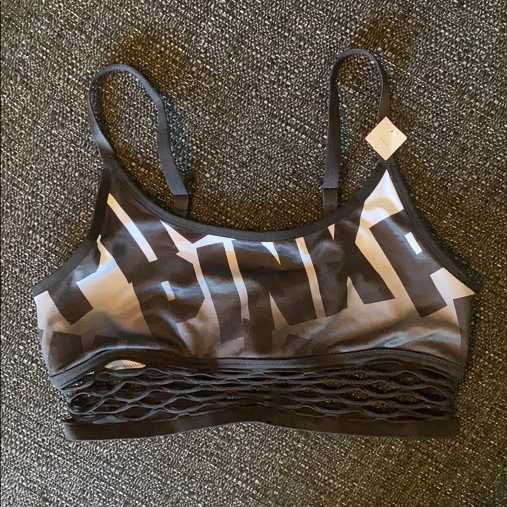 Pink VS - Mesh sports Bra